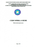 Сенсорика әлемі. Әдістемелік нұсқаулық.