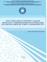Мұғалімге қысқа мерзімді сабақты жоспарлау арқылы барлық педагогикалық қуатты құралды іске асыруға көмек көрсету